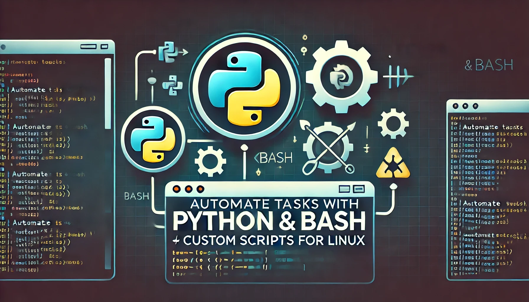 ⚡ Automate Tasks with Custom Python & Bash Scripts